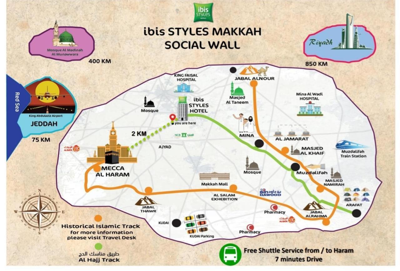 Ibis Styles Makkah Mecca Exterior foto